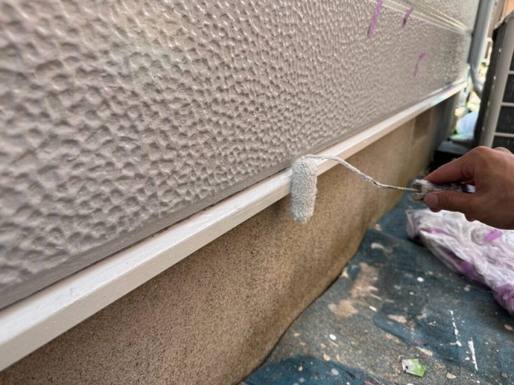 宇都宮市K様-屋根外壁塗装-水切り