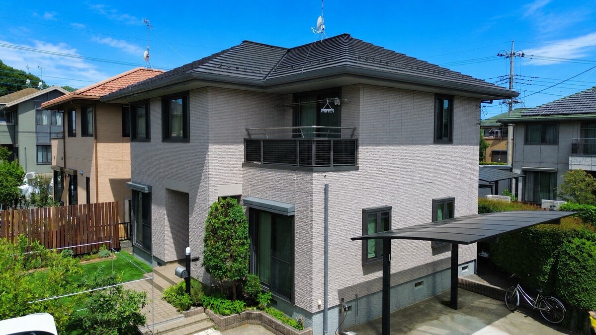 宇都宮市K様-屋根塗装-完工サムネイル