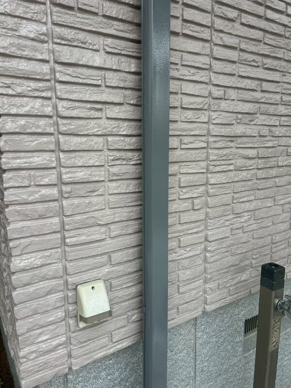 宇都宮市K様-外壁塗装-竪樋施工後