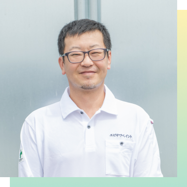 塗装職人　田代
